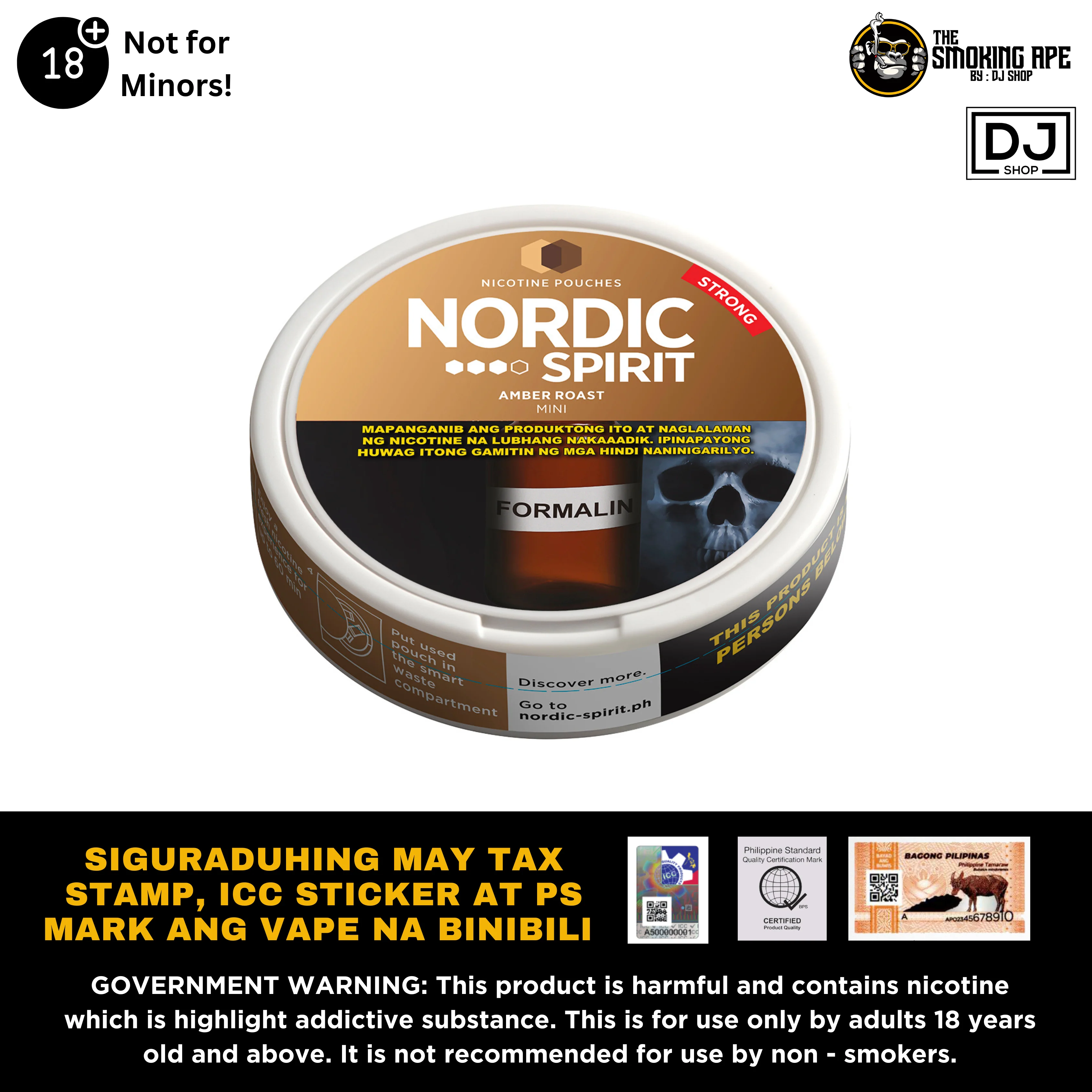 Nordic Spirit Amber Roast Mini Reg 20's - Image 4