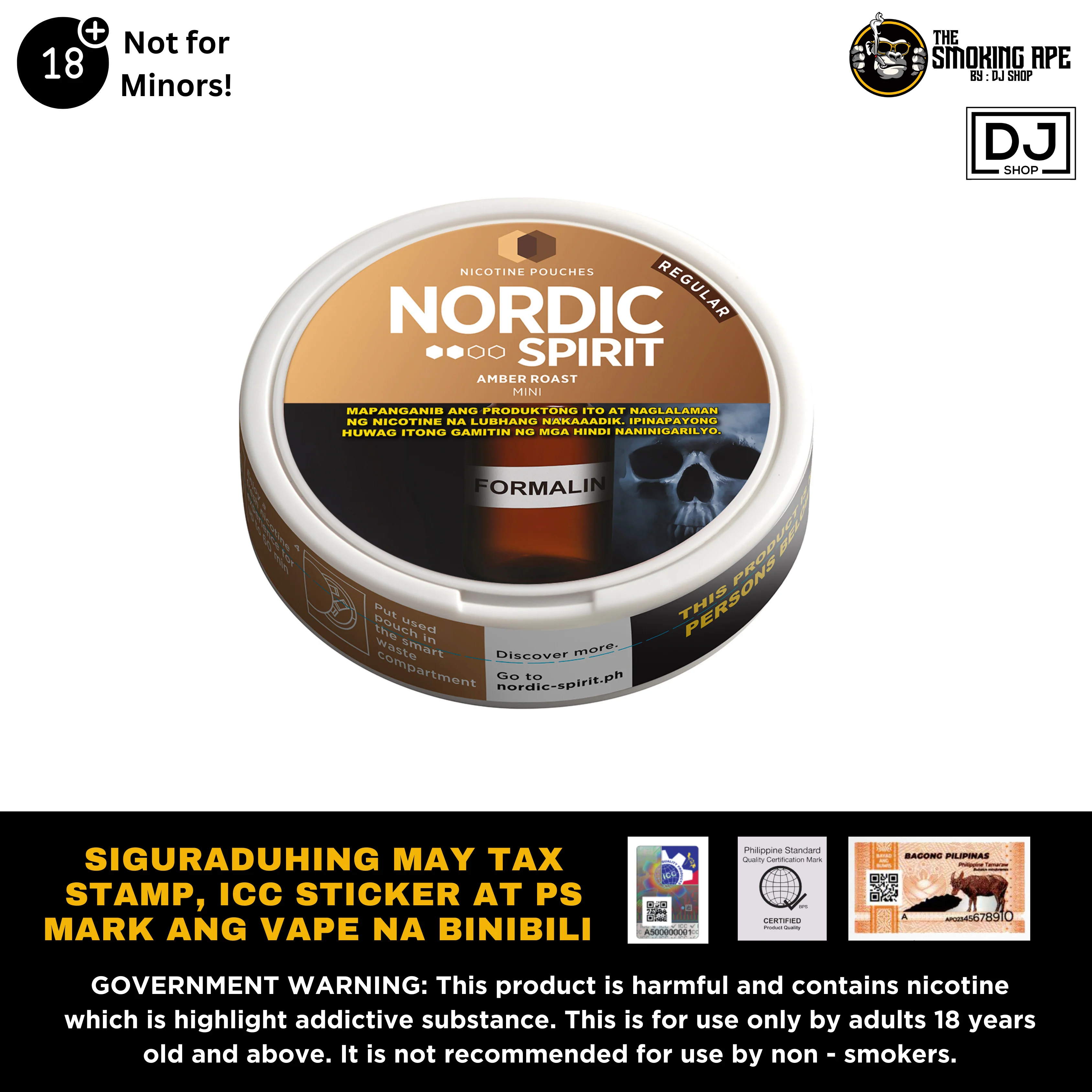 Nordic Spirit Amber Roast Mini Reg 20's - Image 5
