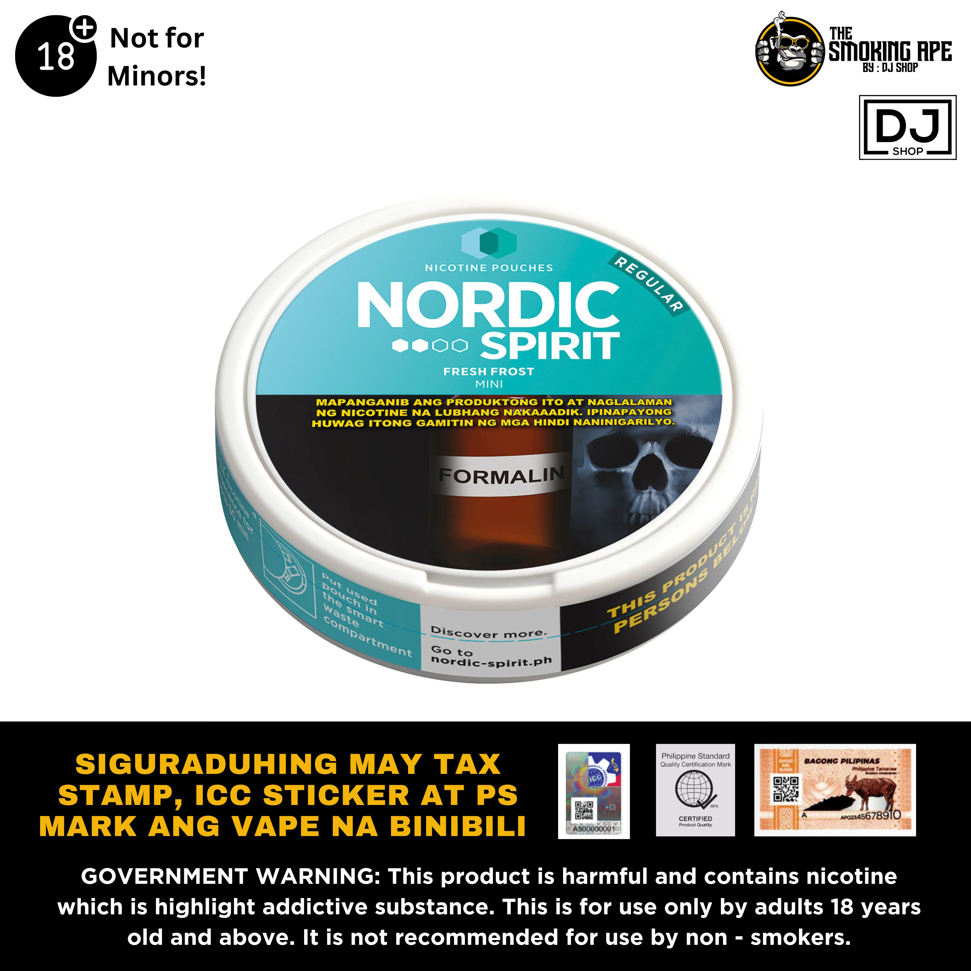 Nordic Spirit Fresh Frost Mini Reg 20's - Image 4