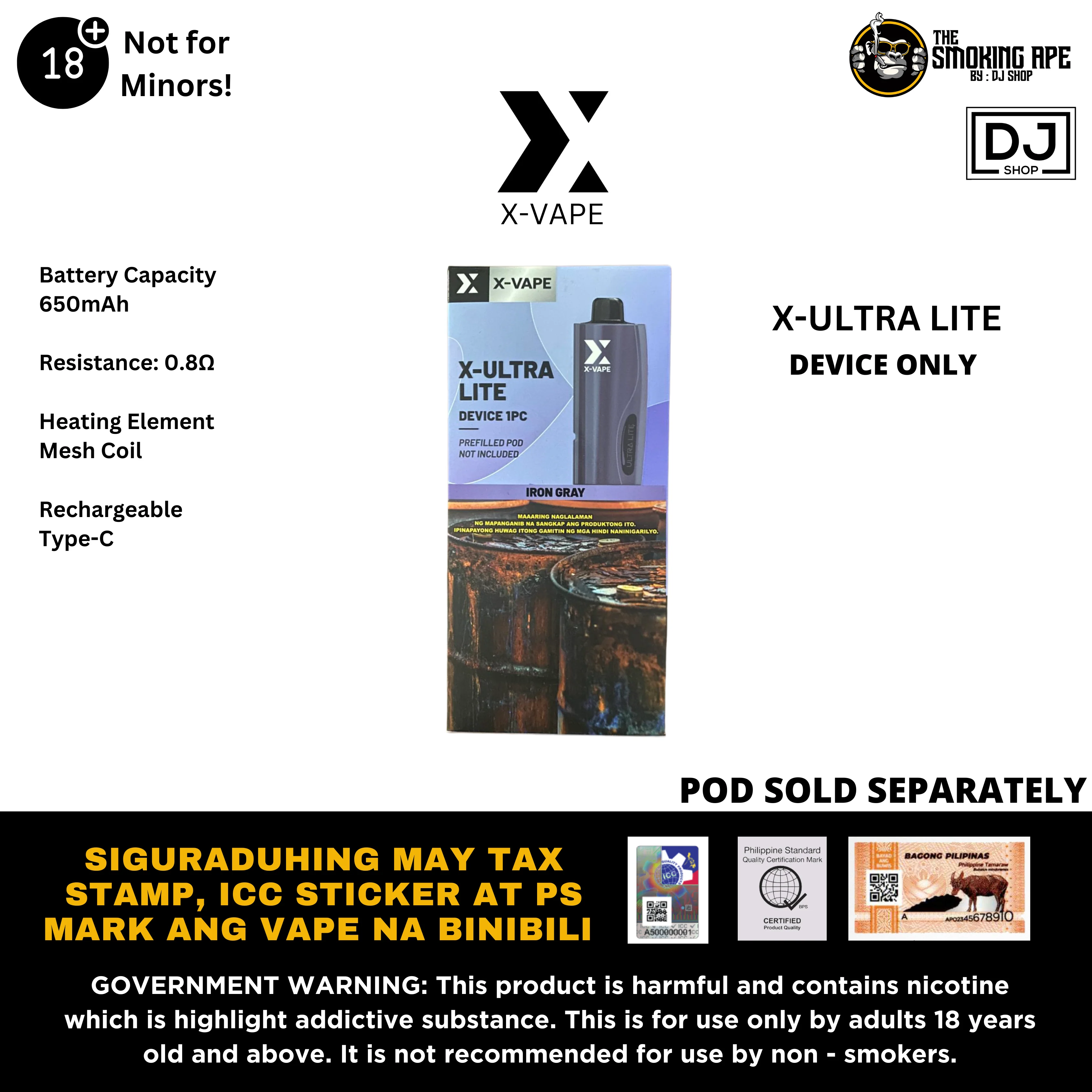 X-Vape ULTRA - Image 15